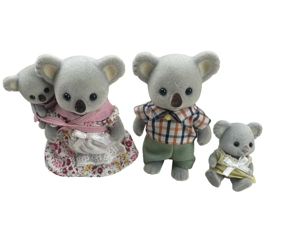 Calico Critters Outback Koala Family 4 Figures Sylvanian Families